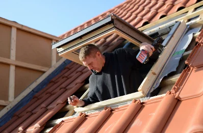 Pose de fenêtres de toit Velux à Croixille
